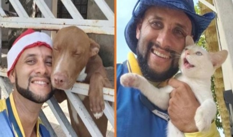 Read more about the article Mailman Takes Selfies With Every Animal He Befriends Along His Route