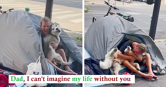 You are currently viewing Dog Forms The Sweetest Friendship With Man Experiencing Homelessness